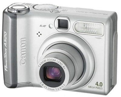 Фотоаппарат Canon PowerShot A520 купить на ROZETKA | Отличная цена