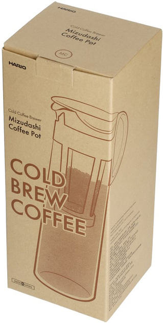 Заварник для Cold Brew Hario Mizudashi Кремовий 1 л (2501050006) - зображення 4