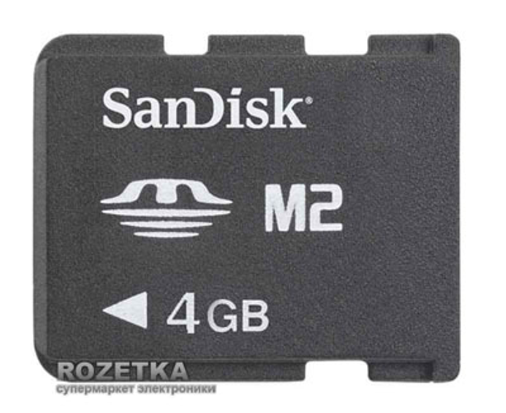 Карта памяти SanDisk Memory Stick Micro (M2) 4GB – фото, отзывы ...