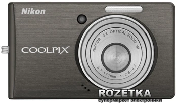 Фотоаппарат Nikon Coolpix S510 Black купить на ROZETKA | Отличная