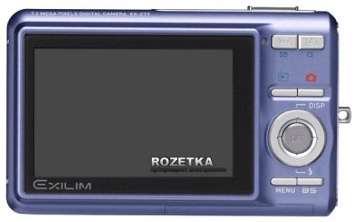 Фотоаппарат Casio Exilim EX-Z77 Blue купить на ROZETKA
