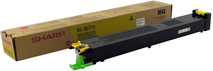 Тонер-картридж Sharp MX-18GTYA Yellow (MX18GTYA) - зображення 1