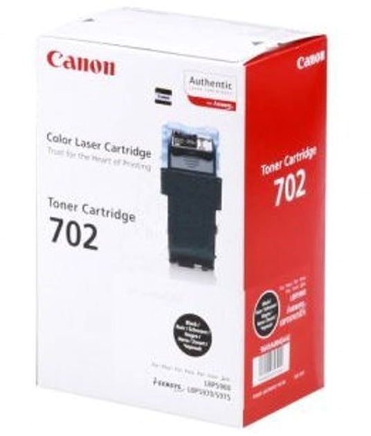 Тонер-картридж Canon 702 BK Black (9645A004) - зображення 1