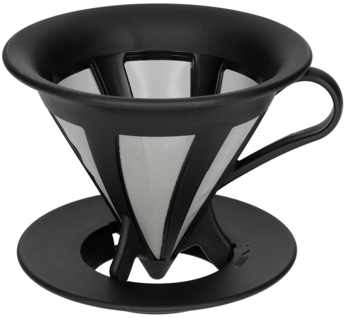 Dripper Hario Cafeor 02 Czarny (4977642171473) - obraz 2