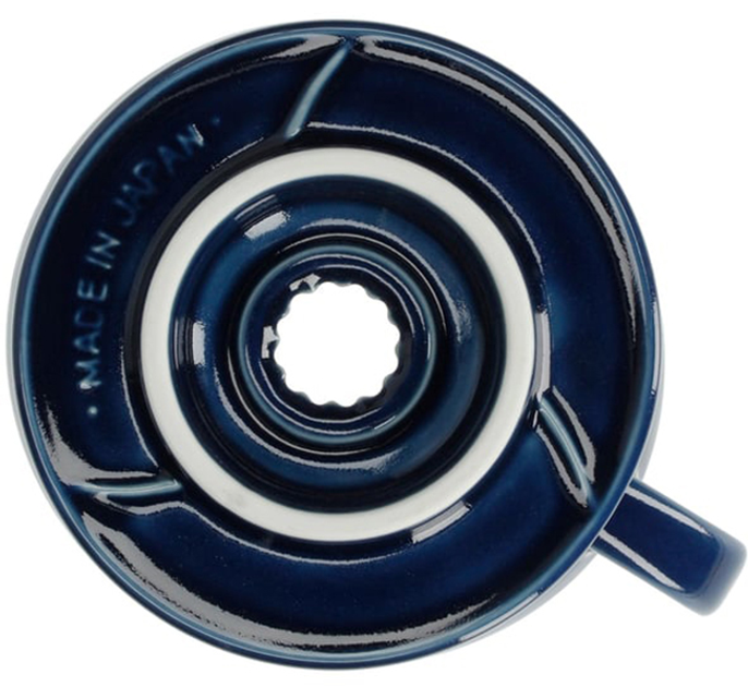 Dripper do kawy Hario V60-02 Ceramiczny Indygo (4977642727922) - obraz 4