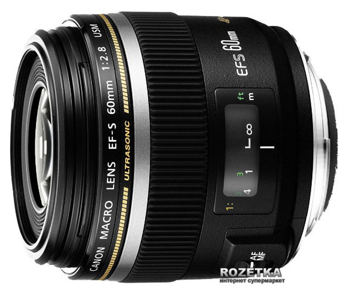 Canon EFS60mm　1/2.8 Macro Canon EF-S 60mm f/2,8 Macro USM купить в интернет-магазине
