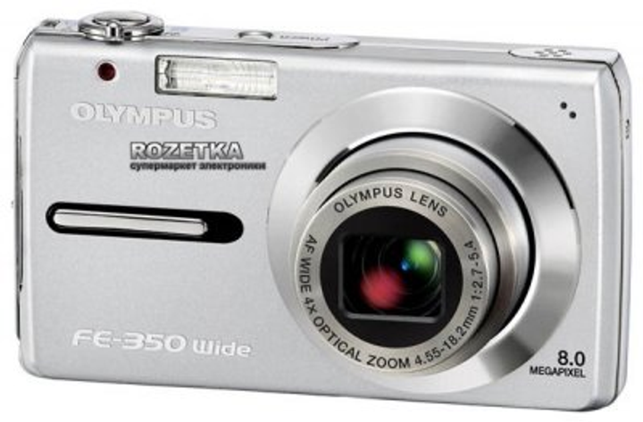 Фотоаппарат Olympus FE-350 Wide Silver купить на ROZETKA