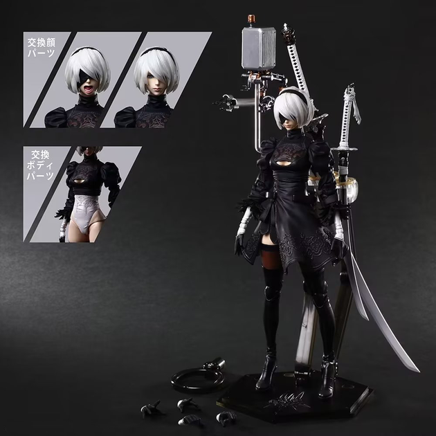 Подвижная фигурка NieR: Automata Yorha No.2 Type B, Йорха, 26 см (NRA ...