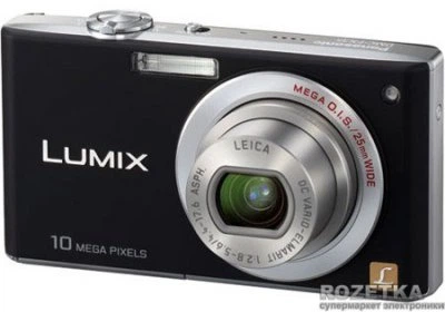 Фотоаппарат Panasonic Lumix DMC-FX35 Black купить на ROZETKA