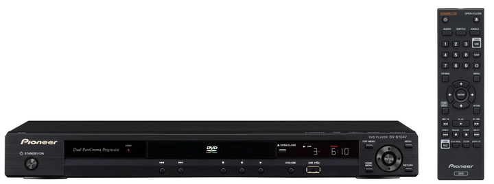 K149 Pioneer DVD Player DV-610AV-K 動作品 Pioneer DV-610AV-K – фото, отзывы, характеристики в интернет