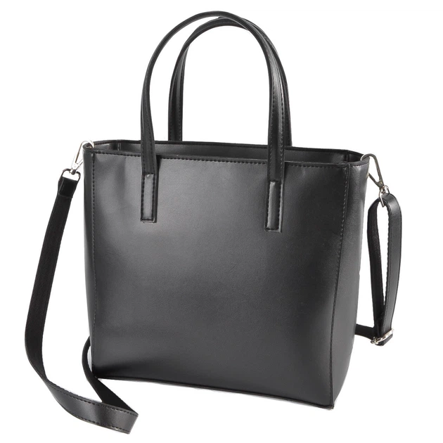 ГРАФІТ - велика каркасна якісна сумка у стилі "Tote Bag" на блискавці (Луцьк, 776) 4643615 - зображення 5