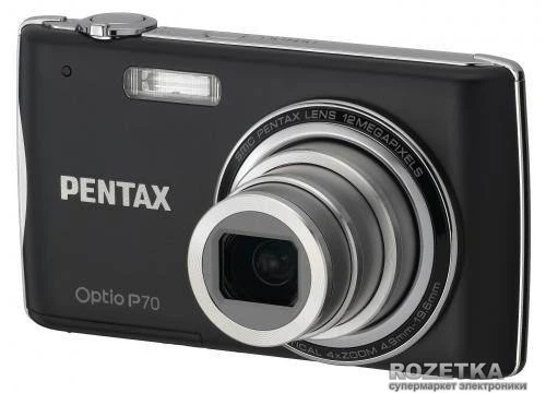 Фотоаппарат Pentax Optio P70 Black купить на ROZETKA | Отличная