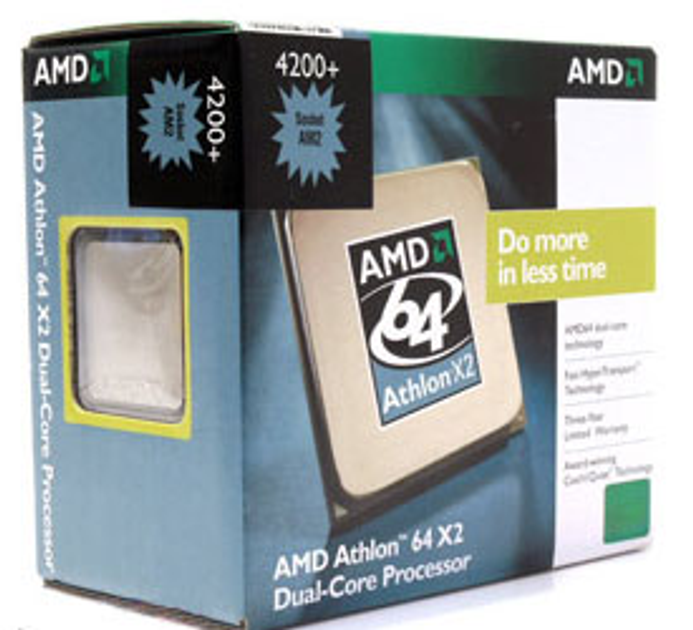 Процессор AMD Athlon 64 X2 4600+ 1000MHz/512k x2 (ADA4600CUBOX) sAM2 ...