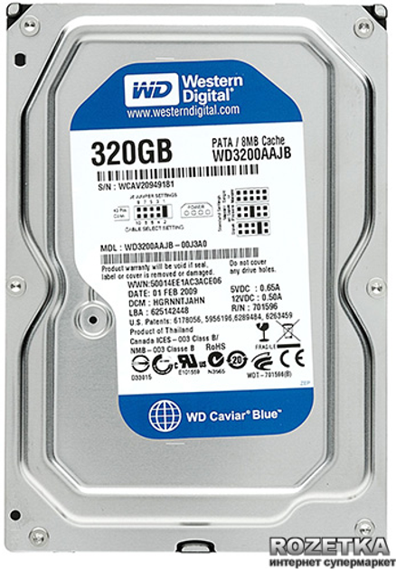 Жесткий диск wd blue wd20ezrx обзор