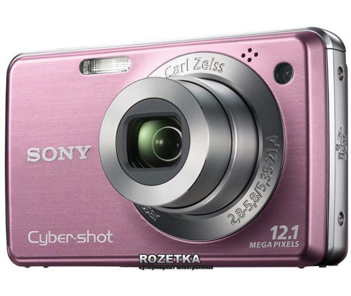 Фотоаппарат Sony Cyber-Shot DSC-W210 Pink купить на ROZETKA | Отличная ...