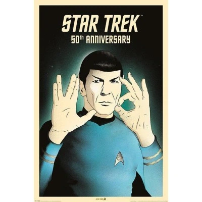 Постер "Star Trek (Spock 5-0) 50th Anniversary" (Акция) 61 x 91,5 см 4008433 - Фото 1 Постер "Star Trek (Spock 5-0) 50th Anniversary" (Акция) 61 x 91,5 см 4008433 - изображение 1