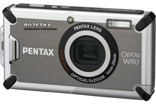 PENTAX Optio W80 ガンメタルグレー 【公式通販】