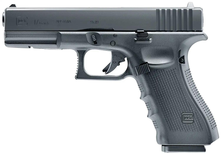 Пистолет страйкбольный Umarex Glock 17 Gen4 СО2 кал. 6 мм ВВ - изображение 1