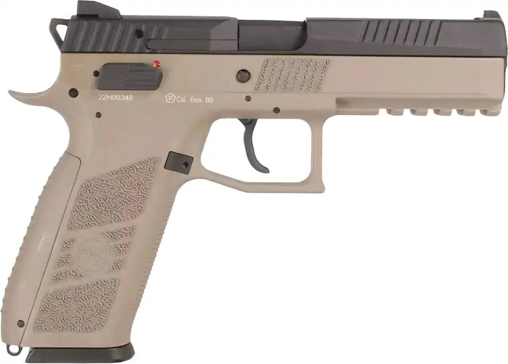 Пистолет страйкбольный ASG CZ P-09 Dark earth Green Gas кал. 6 мм - изображение 2