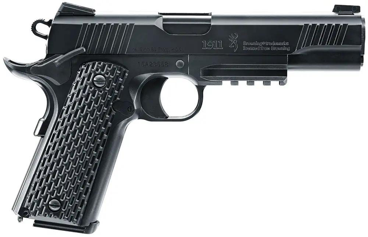 Пистолет страйкбольный Umarex Browning 1911 HME Spring кал. 6 мм ВВ - изображение 2