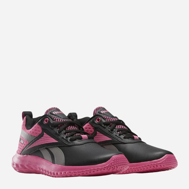 Підліткові кросівки для дівчинки Reebok Rush Runner 5.0 Syn 100205246 37 (5UK) Чорний/Рожевий (1200143774458) - зображення 2