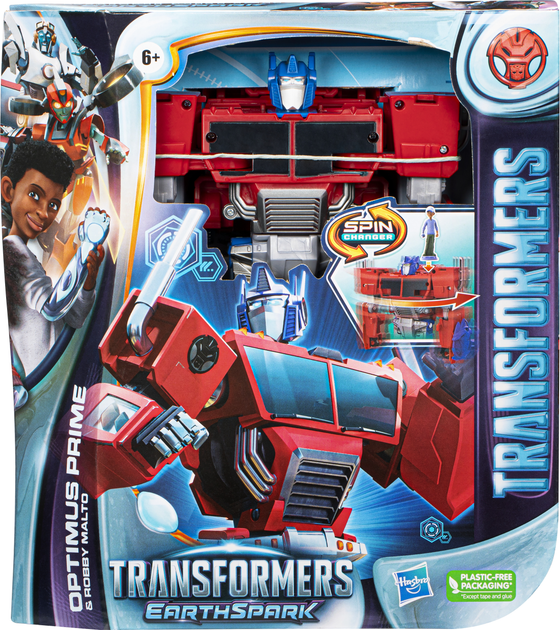 Zabawka transformer Hasbro Spinchanger Transformery EarthSpark (5010996101822) - obraz 1