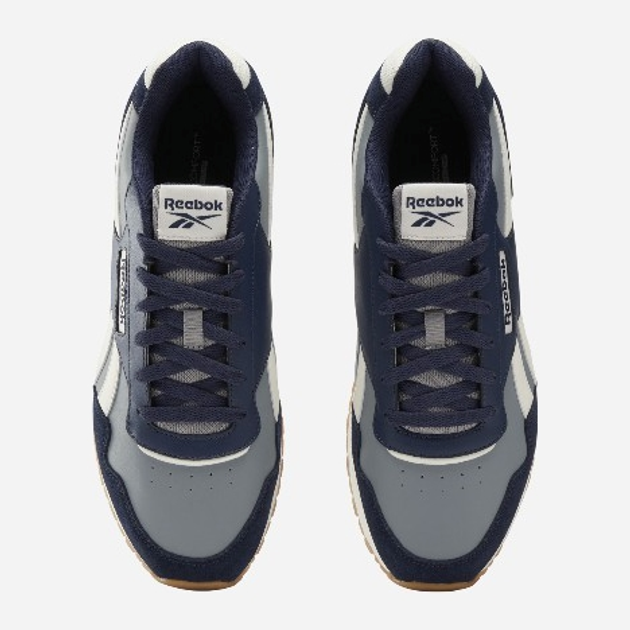 Buty sportowe męskie do kostki Reebok Glide 100201415 44 (9.5UK) Ciemnogranatowy/Szary (1200143647134) - obraz 4