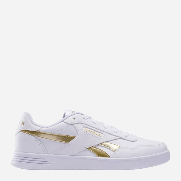 Жіночі кеди низькі Reebok Court Advance 100202590 37.5 (4.5UK) Білий/Золотистий (1200143820247) - зображення 1