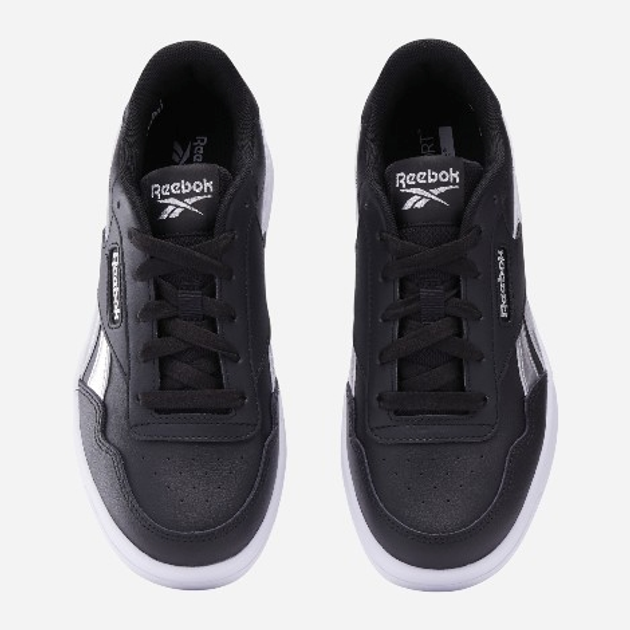 Sneakersy damskie do kostki Reebok Court Advance 100202591 38 (5UK) Czarny/Srebrny (1200143820384) - obraz 4