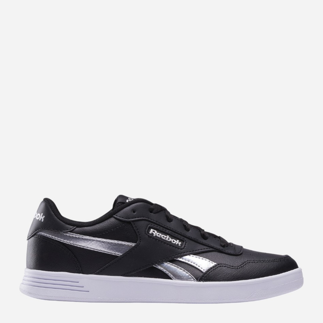 Sneakersy damskie do kostki Reebok Court Advance 100202591 39 (6UK) Czarny/Srebrny (1200143820407) - obraz 1