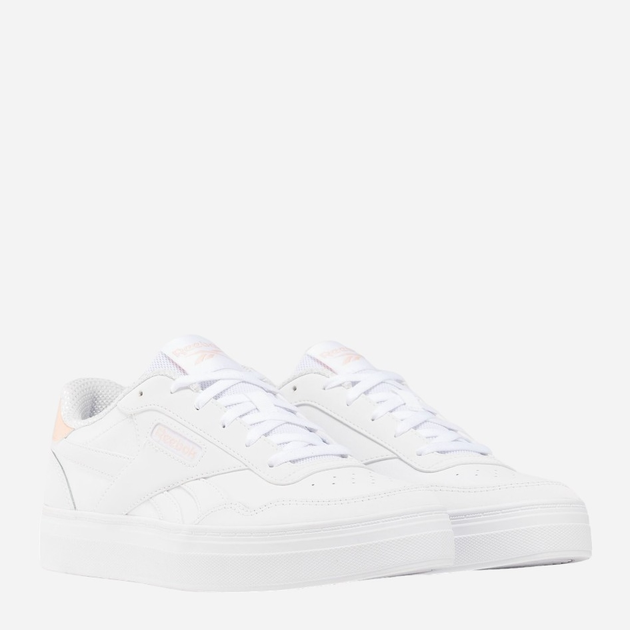 Sneakersy damskie do kostki Reebok Court Advance Bold 100207970 37 (4UK) Białe (1200143735084) - obraz 2