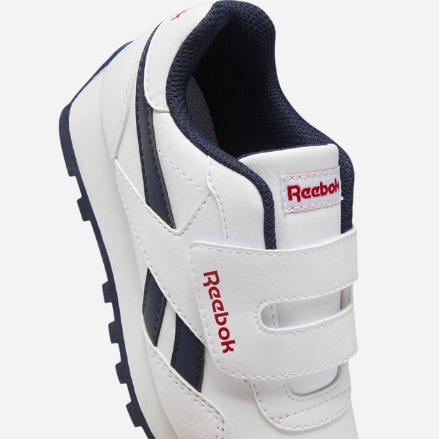 Buty sportowe dziecięce dla dziewczynki na rzepy Reebok Royal Rewind 100046401 30.5 Białe z czarnym (4064053761376) - obraz 7
