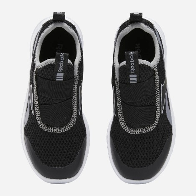 Buty do biegania chłopięce Reebok Rush Runner Slip-on 100202253 33 (2UK) Czarne (1200143760697) - obraz 4