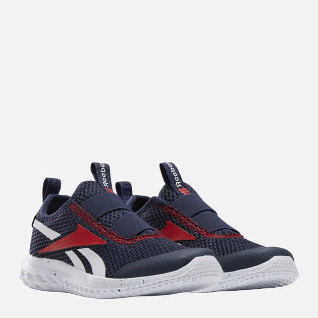 Buty sportowe chłopięce do biegania Reebok Rush Runner Slip-on 100202254 32 (1UK) Ciemnogranatowe (1200143760871) - obraz 1