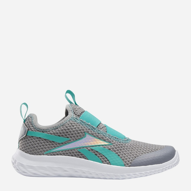 Buty sportowe dziecięce dla dziewczynki do biegania Reebok Rush Runner Slip-on 100202257 32 (1UK) Szare (1200143761076) - obraz 1