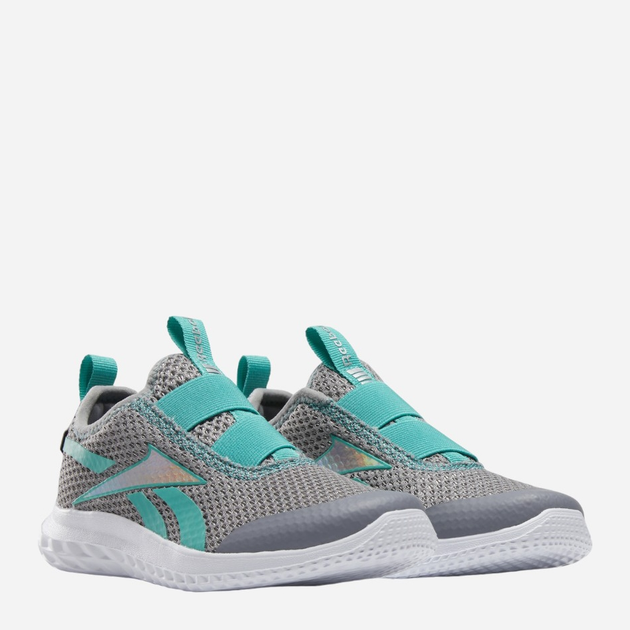 Buty sportowe dziecięce dla dziewczynki do biegania Reebok Rush Runner Slip-on 100202257 34.5 (3UK) Szare (1200143761113) - obraz 2