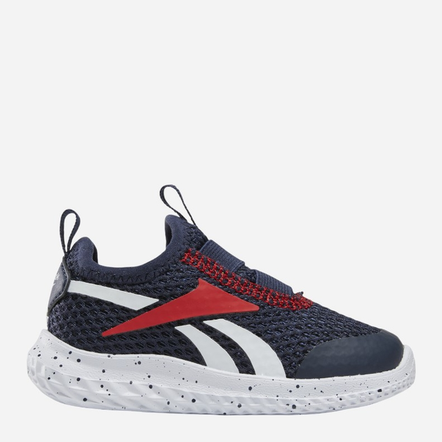 Buty sportowe chłopięce do biegania Reebok Rush Runner Slip-on 100206745 23.5 (6.5UK) Ciemnogranatowe (1200143781159) - obraz 1