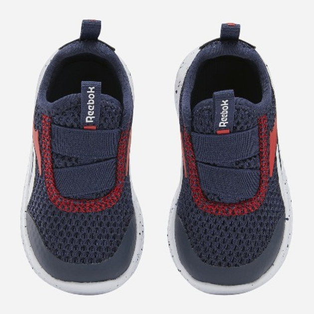 Дитячі кросівки для хлопчика Reebok Rush Runner Slip-on 100206745 22.5 (6UK) Темно-сині (1200143781142) - зображення 4