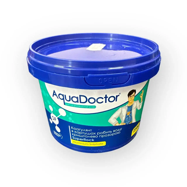 Стартовый набор средств по уходу за бассейном 5в1 AquaDoctor Super Kit набор химиия для бассейна - изображение 6