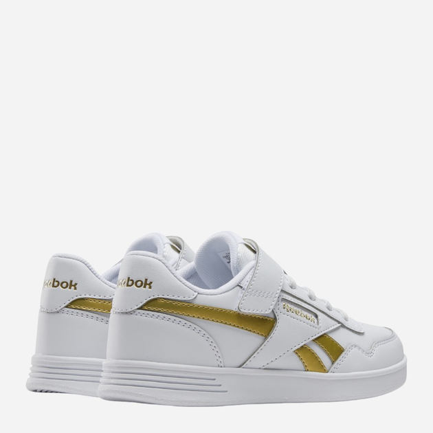 Sneakersy dziewczęce Reebok Court Advance Elasti 100208355 34 (2.5UK) Białe (1200143791905) - obraz 3
