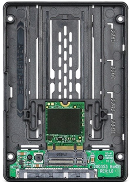 Конвертер Icy Box SSD M.2" на 2.5" (MB703M2P-B) - зображення 5