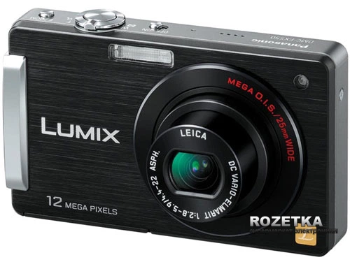 Фотоаппарат Panasonic Lumix DMC-FX550 Black купить на ROZETKA