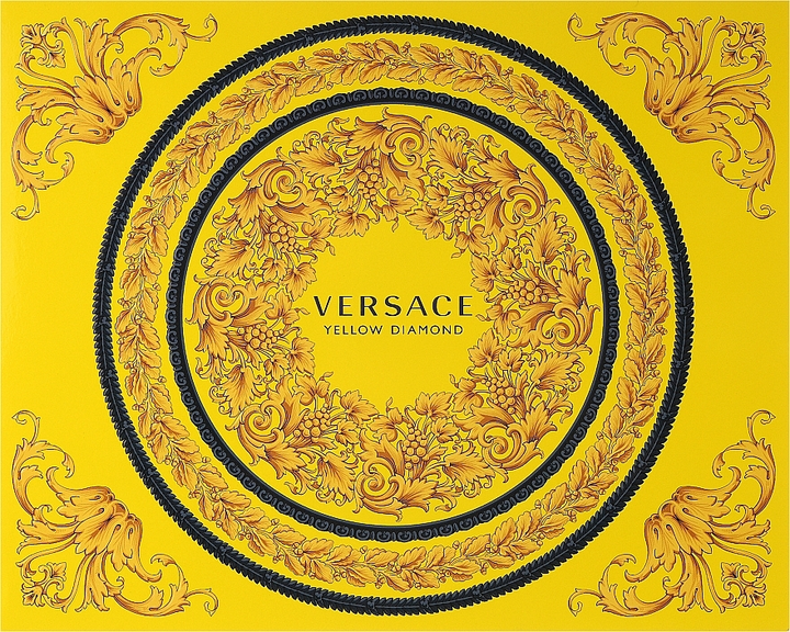 Zestaw prezentowy damski Versace Yellow Diamond Woda toaletowa 50 ml + Żel pod prysznic 50 ml + Balsam do ciała 50 ml (8011003884889) - obraz 3