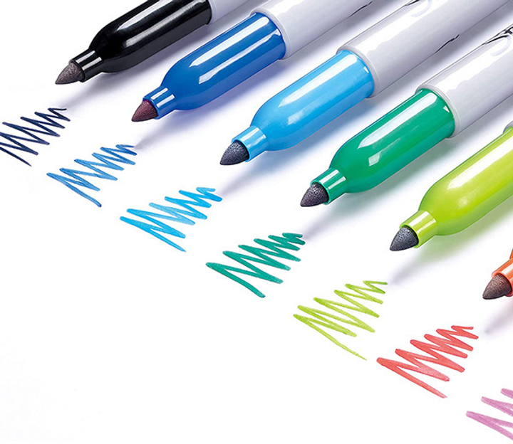Zestaw markerów Sharpie Fine 0.9 mm 24 szt (3026980336721) - obraz 3