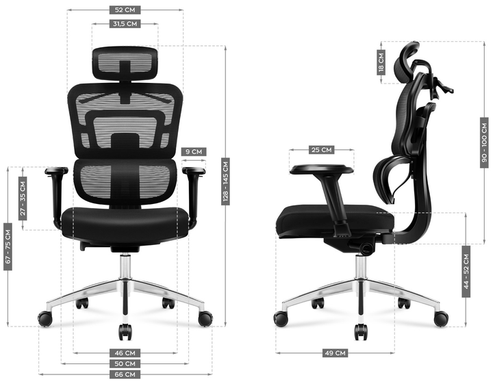 Офісне крісло Mark Adler Expert 4.9 Чорне (MA-Expert 4.9 Black) - зображення 7