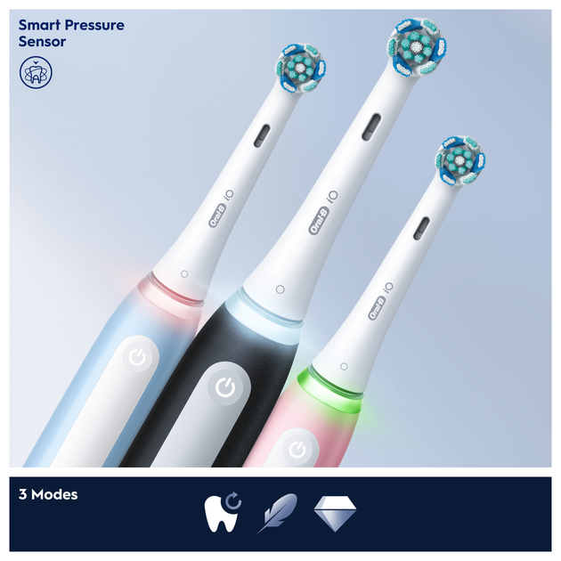 Электрическая зубная щетка Oral-B iO 3 Pink (8006540731222) - изображение 5