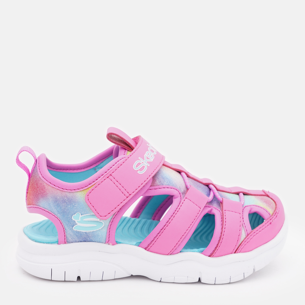 Детские спортивные сандалии для девочки Skechers 303276L HPMT 28.5 Розовые (197627638256) 