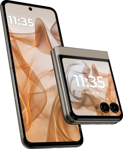 Мобильный телефон Motorola Razr 50 8/256GB Beach Sand – фото