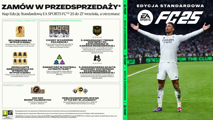 Гра PS5 EA Sports FC 25 (Blu-ray диск) (5030941125369) - зображення 5