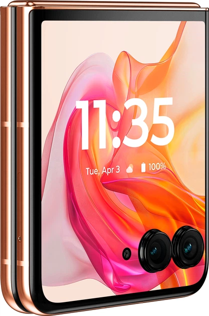 Smartfon Motorola Razr 50 Ultra 12/512GB Peach Fuzz (PB1T0056PL) - obraz 9